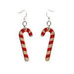 Candy Cane Earrings # 1454