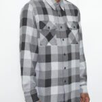 Checkered Long Sleeve Flannel Shirt