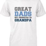 Grandpa Shirt Great Dads Get Promoted to Grandpa -