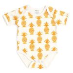 Pineapple - Short Sleeves Onesie - 100% Organic