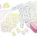 Bambini Newborn Baby Girls 18 Pc Layette Baby Shower Gift Set