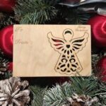 Angel Holiday Ornament Card #9005