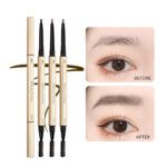 Double Head Eyebrow Pencil Long Lasting Waterproof 5 Colors Eye Brow Pen Tint Mascara Enhance Cosmetics Beauty Women Makeup