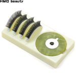 1PCS 2in1 False Eyelashes Stand Pad Glue Pallet Lash Holder Pad Individual High Quality Acrylic Eyelash Extension Essential Tool