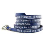 Serenity Prayer Wrap Around – Purple