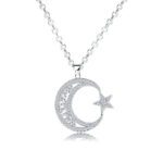 Crescent Pendant Necklace