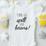 Time To Spill The Beans Cotton Baby Bodysuit