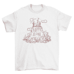 Alone house t-shirt