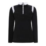 ANEW Golf: Women Shoulder Point Long T-Shirt - Black