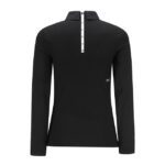 ANEW Golf: Women's Sleeve Block Back Zipper Point Ribbed Long T-Shirt