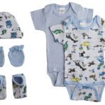 Newborn Baby Boys 5 Pc Layette Baby Shower Gift