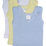 Bambini Boys Pastel Tank Top 3 Pack