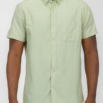 SIGNATURE SHORT SLEEVE BUTTON DOWN SHIRT