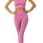 Mesh Seamless Set - Pink