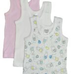 Bambini Girls Printed Tank Top Variety 3 Pack