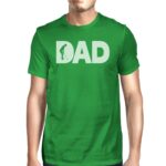 Dad Golf 1 Green Graphic T-shirt For Men Funny