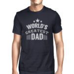 World's Greatest Dad Mens Vintage Style Graphic