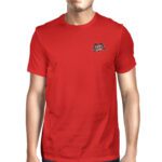 World's Best Dad Mens Red Cotton Round Neck Unique