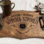 Witches Kitchen Rectangular Serving Tray