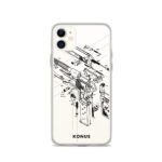 Konus Brand Gun iPhone Case