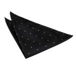 Pin Dot Handkerchief - Black