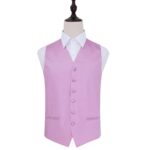 Plain Satin Waistcoat - Lilac, 42'