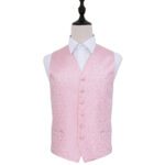 Swirl Waistcoat - Baby Pink, 42'