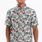 HAWAIIAN PRINT BUTTON DOWN SHIRT